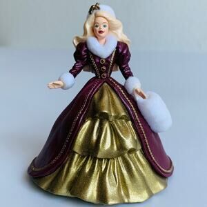 1996 Barbie Hallmark Christmas Tree Ornament